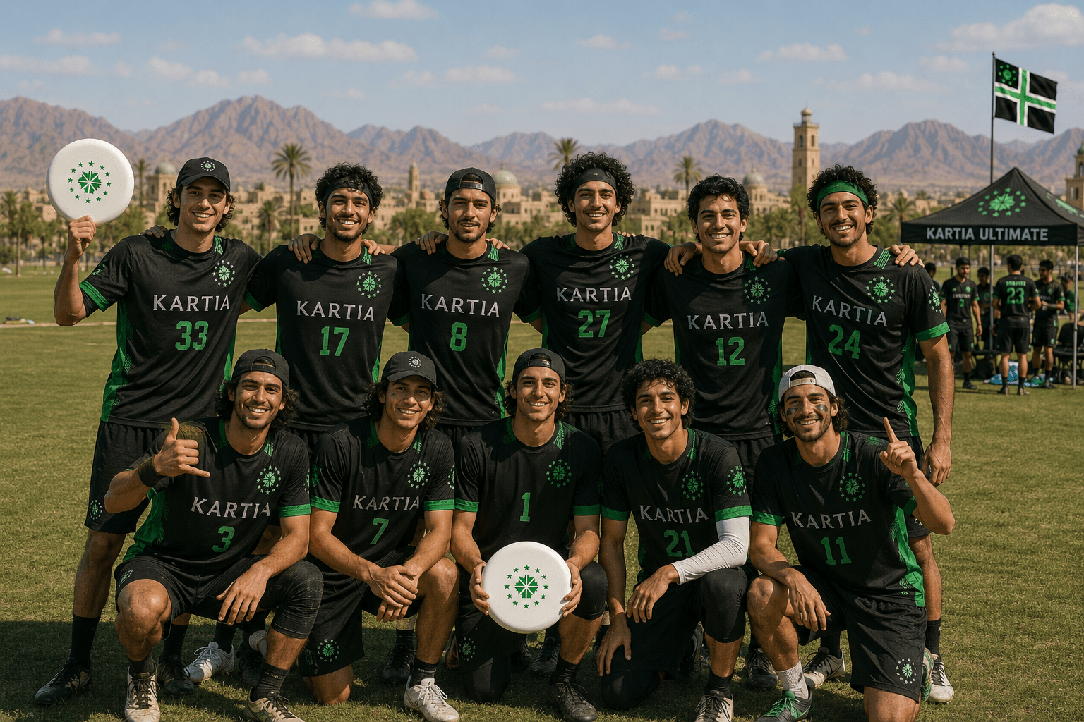 Kartian Ultimate Frisbee Team Already Training